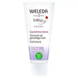 Etos Weleda Baby Witte Malva Sensitive Gezichtscrème aanbieding