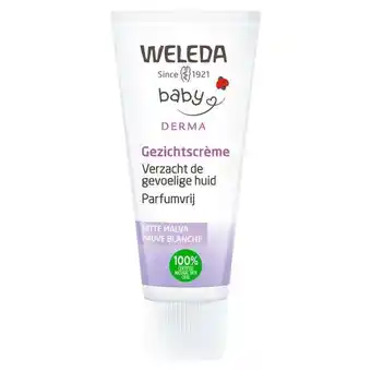 Etos Weleda Baby Witte Malva Sensitive Gezichtscrème aanbieding