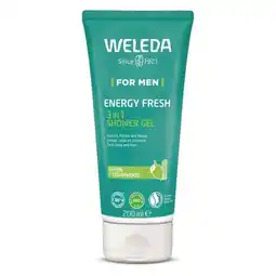 Etos Weleda Men Energy Fresh 3-in-1 Douchegel 200 ML aanbieding