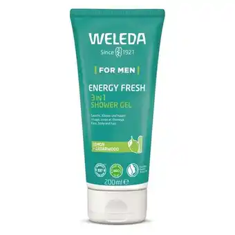 Etos Weleda Men Energy Fresh 3-in-1 Douchegel 200 ML aanbieding