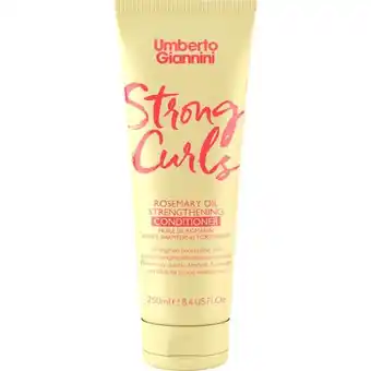 Etos Umberto Giannini Strong Curls Rosemary Oil Conditioner 250 ML aanbieding