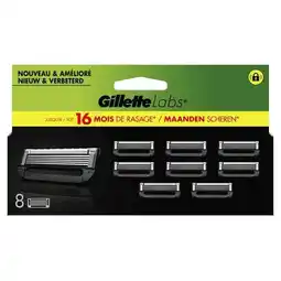 Etos GilletteLabs Navulmesjes 8 Stuks aanbieding
