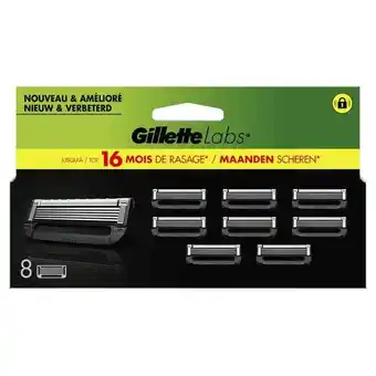 Etos GilletteLabs Navulmesjes 8 Stuks aanbieding