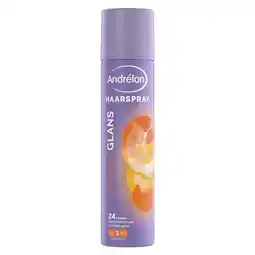 Etos Andrélon Styling Schitterende Glans Haarspray 250 ML aanbieding
