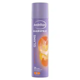Etos Andrélon Styling Schitterende Glans Haarspray 250 ML aanbieding
