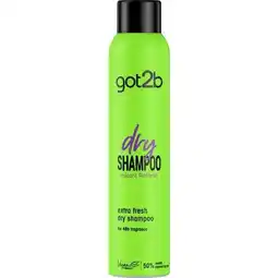 Etos Got2b Droogshampoo Extra Fresh 200 ML aanbieding