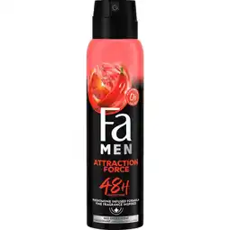 Etos Fa Men Attraction Force Deodorant Spray 150 ML aanbieding