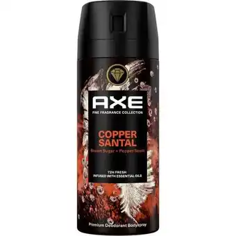 Etos AXEFine Fragrance Copper Santal Deodorant Bodyspray 150 ML aanbieding