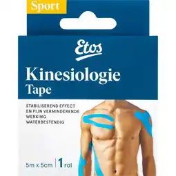 Etos Etos Kinesiologie Sporttape 5 M x 5 CM aanbieding