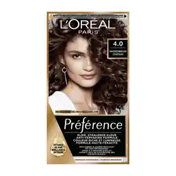 Etos L'Oréal Paris Préférence Permanente Haarverf 4 Tahiti aanbieding