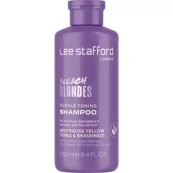 Etos Lee Stafford Bleach Blondes Purple Toning Shampoo 250 ML aanbieding