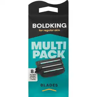 Etos Boldking Regular Multipack Scheermesjes - 8 stuks aanbieding