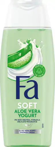 Etos Fa Yoghurt Aloe Vera Douchecrème 250 ML aanbieding