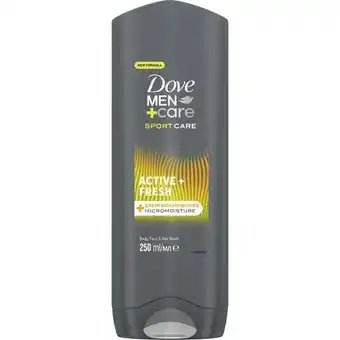 Etos Dove Men+Care Sport Active+Fresh Douchegel aanbieding