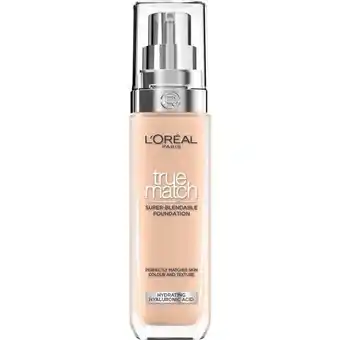 Etos L'Oréal Paris True Match Foundation 3.C Rose Beige SPF16 aanbieding