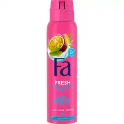 Etos Fa Passionfruit Deodorant Spray 150 ML aanbieding