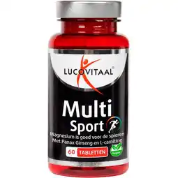 Etos Lucovitaal Multi Sport 60 tabletten aanbieding