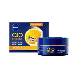 Etos NIVEA Q10 Energy Anti-Rimpel Nachtcrème 50 ML aanbieding