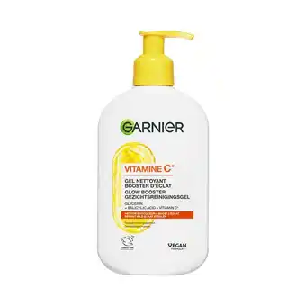 Etos Garnier SkinActive Reinigingsgel met vitamine C 250 ML aanbieding