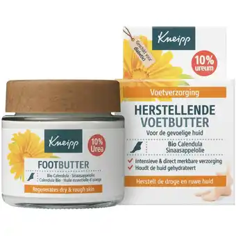 Etos Kneipp Foot Care Voetbutter Calendula Sinaasappelolie 100 ML aanbieding