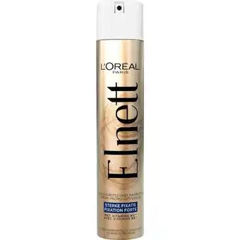 Etos L'Oréal Paris Elnett Satin Sterk Haarspray 400 ML aanbieding