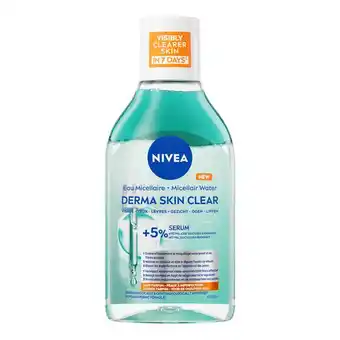 Etos NIVEA Derma Skin Clear Serum Infused Micellair Water 400ML aanbieding