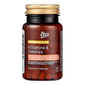 Etos Etos Premium Vitamine B Complex 60 capsules aanbieding