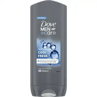Etos Dove Men+Care Cool Fresh Douchegel 400 ML aanbieding