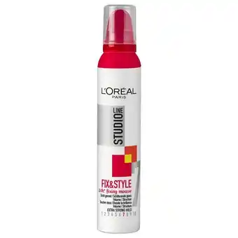 Etos L'Oréal Paris Studio Line Mousse Style & Shine Ultra Fixation 200 ML aanbieding