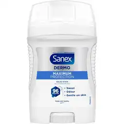 Etos Sanex Dermo Maximum Protection Deodorant Stick 50 GR aanbieding