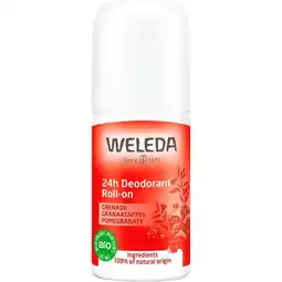 Etos Weleda Granaatappel 24H Deodorant Roller 50 ML aanbieding