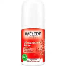 Etos Weleda Granaatappel 24H Deodorant Roller 50 ML aanbieding