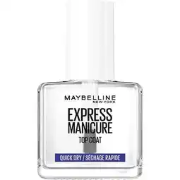 Etos Maybelline Express Manicure Nagellak Snel Drogende Top Coat aanbieding