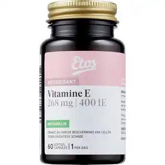 Etos Etos Vitamine E 268mg 400 IE 38 gram aanbieding
