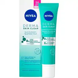 Etos NIVEA Derma Skin Clear Night Exfoliant Onzuivere Huid 40 ML aanbieding