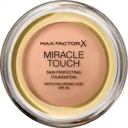 Etos Max Factor Miracle Touch Compact Foundation 75 Golden aanbieding