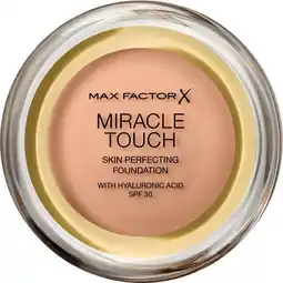 Etos Max Factor Miracle Touch Compact Foundation 75 Golden aanbieding