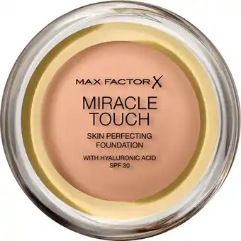 Etos Max Factor Miracle Touch Compact Foundation 75 Golden aanbieding