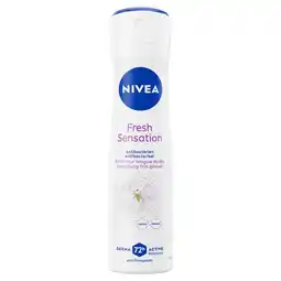 Etos NIVEA Fresh Sensation Deodorant Spray 150 ML aanbieding