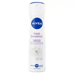 Etos NIVEA Fresh Sensation Deodorant Spray 150 ML aanbieding