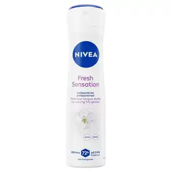 Etos NIVEA Fresh Sensation Deodorant Spray 150 ML aanbieding