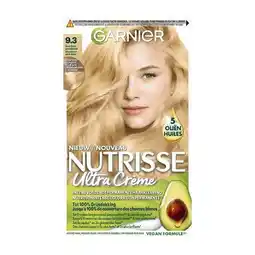 Etos Garnier Nutrisse Crème Permanente Haarverf 9.3 Zeer Licht Goudblond aanbieding