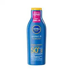 Etos NIVEA SUN Zonnebrand Protect & Hydrate Zonnemelk SPF 50+ 200 ML aanbieding