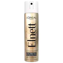 Etos L'Oréal Paris Elnett Satin Extra Sterk Haarspray Mini 75 ML aanbieding