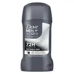 Etos Dove Men+Care Invisible Dry Deodorant Stick 50 ML aanbieding