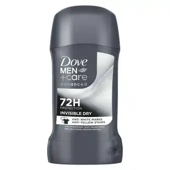 Etos Dove Men+Care Invisible Dry Deodorant Stick 50 ML aanbieding