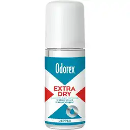 Etos Odorex Extra Dry Deodorant Depper 50 ML aanbieding