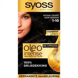 Etos Syoss Oleo Intense 1-10 Intens Zwart/Noir Intense aanbieding