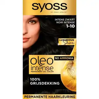 Etos Syoss Oleo Intense 1-10 Intens Zwart/Noir Intense aanbieding