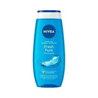 Etos NIVEA Fresh Pure Douchegel 250 ML aanbieding